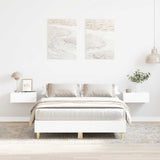Giroletto senza Materasso Bianco 135x190cm in Legno truciolato