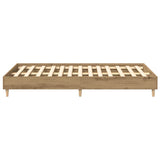 Giroletto senza Materasso Rovere Artigianale 120x190 cm