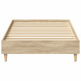 Giroletto senza Materasso Rovere Sonoma 90x190 cm in Truciolato