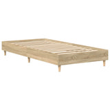 Giroletto senza Materasso Rovere Sonoma 90x190 cm in Truciolato