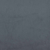 Divano componibile senza braccioli grigio scuro 55 cm in velluto