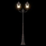 Luce da Giardino Bronzo 235 cm Alluminio