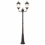 Luce da Giardino Bronzo 235 cm Alluminio