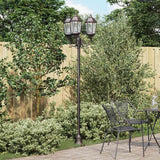 Posto Luce da Giardino Bronzo Alluminio e Vetro