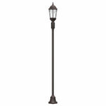 Posto Luce da Giardino Bronzo Alluminio e Vetro