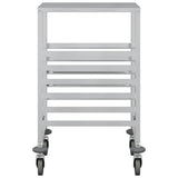 Carrello Portateglie con 6 GN Contenitori 39x55x87 cm