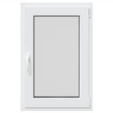 Finestra da cantina "RISOR" 60x100 cm anta ribalta DIN destra bianca