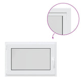 Finestra da cantina "RISOR" 90x50 cm anta ribalta DIN sinistra bianca