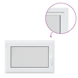 Finestra da cantina "RISOR" 90x70 cm anta ribalta DIN sinistra bianca