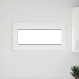 Finestra da cantina "RISOR" 100x50 cm anta ribalta DIN destra bianca