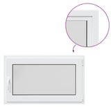 Finestra da cantina "RISOR" 100x60 cm anta ribalta DIN destra bianca