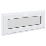 Finestra Seminterrato RISOR 100x40 cm Tilt 2 Vetri Bianco