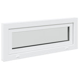 Finestra Seminterrato RISOR 100x40 cm Tilt 2 Vetri Bianco