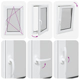 Finestra per Seminterrato RISOR 60x90cm Anta Ribalta DIN Destra