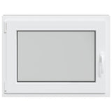 Finestra da cantina "RISOR" 80x50 cm anta ribalta DIN sinistra bianca