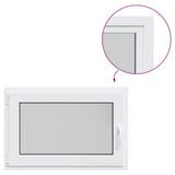 Finestra da cantina "RISOR" 90x50 cm anta ribalta DIN sinistra bianca