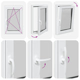 Finestra per Seminterrato RISOR 60x90cm Anta Ribalta DIN Destra