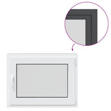 Finestra da cantina "RISOR" 80x60 cm anta-ribalta DIN destra antracite