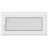 Finestra per cantina "RISOR" 100x50 cm Anta-ribalta DIN Destra Antracite