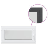 Finestra da cantina "RISOR" 100x50 cm anta-ribalta DIN sinistra antracite