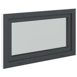 Finestra per cantina "RISOR" 100x50 cm Anta-ribalta DIN Destra Antracite