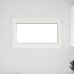Finestra da cantina "RISOR" 100x70 cm Anta-ribalta DIN Destra Antracite