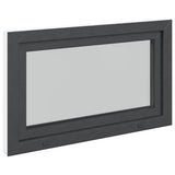 Finestra da cantina "RISOR" 100x70 cm Anta-ribalta DIN Destra Antracite