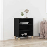 Credenza Rovere Nero 57 x 35 x 70 cm Legno truciolato