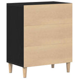 Credenza Rovere Nero 57 x 35 x 70 cm Legno truciolato