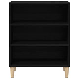Credenza Rovere Nero 57 x 35 x 70 cm Legno truciolato