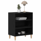 Credenza Rovere Nero 57 x 35 x 70 cm Legno truciolato