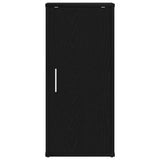 Scarpiere 2 pz Rovere Nero 32x35x70 cm in Legno truciolato