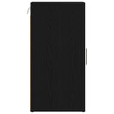Scarpiere 2 pz Rovere Nero 32x35x70 cm in Legno truciolato