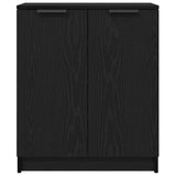 Mobile per scarpe Rovere Nero 59 x 35 x 70 cm Legno truciolato