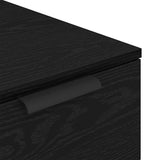 Mobile per Ufficio Rovere Nero 33 x 50 x 75 cm
