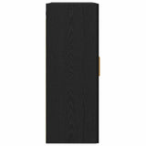 Armadietto a muro Rovere Nero 69,5 x 34 x 90 cm