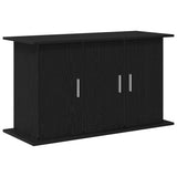 Supporto per acquario in rovere nero 101x41x58 cm in legno ingegnerizzato