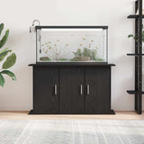 Supporto per acquario in rovere nero 101x41x58 cm in legno ingegnerizzato
