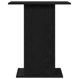 Supporto per Acquario 60,5x36x72,5cm truciolato Rovere Nero