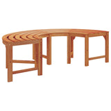 Panchina per Alberi Naturale 160 x 80 x 45cm