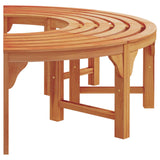 Panchina per Alberi Naturale 160 x 80 x 45cm