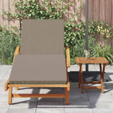 Lettino da sole Talpa 200 x 67 x 84 cm Legno di Acacia Massello