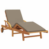 Lettino da sole Talpa 200 x 67 x 84 cm Legno di Acacia Massello