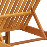 Lettino da sole Marrone 199 x 63 x 85 cm