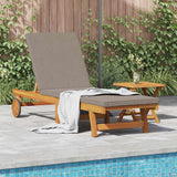 Lettino da sole Marrone 199 x 63 x 85 cm