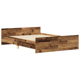 Giroletto senza Materasso Legno Antico 120x190cm in Truciolato