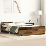 Giroletto senza Materasso Legno Antico 120x190cm in Truciolato