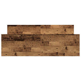 Giroletto senza Materasso Legno Antico 135x190cm in Truciolato