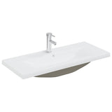 Mobile Bagno con Lavabo Integrato&Rubinetto Rovere Artigianale