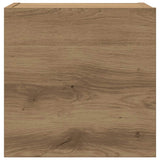 Mobili TV a Parete 6 pz Rovere Artigianale Legno truciolato